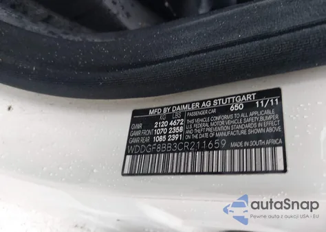 2012 Mercedes-Benz C 300 Sport 4Matic from USA, damaged, VIN WDDGF8BB3CR211659